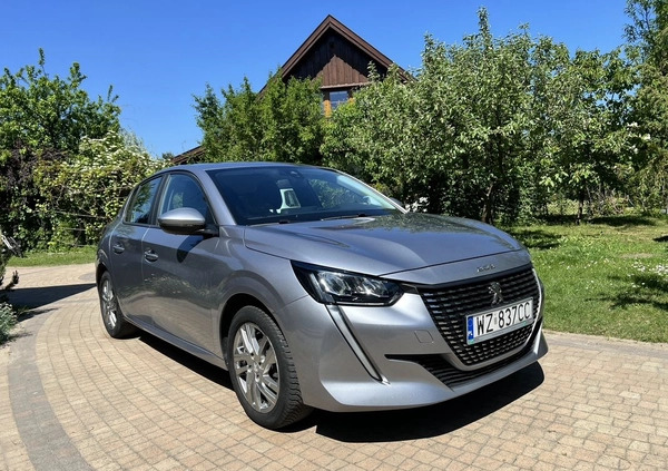 Peugeot 208 cena 46900 przebieg: 129000, rok produkcji 2020 z Łask małe 92